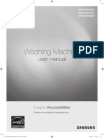 Samsun Washing Machine User Manual