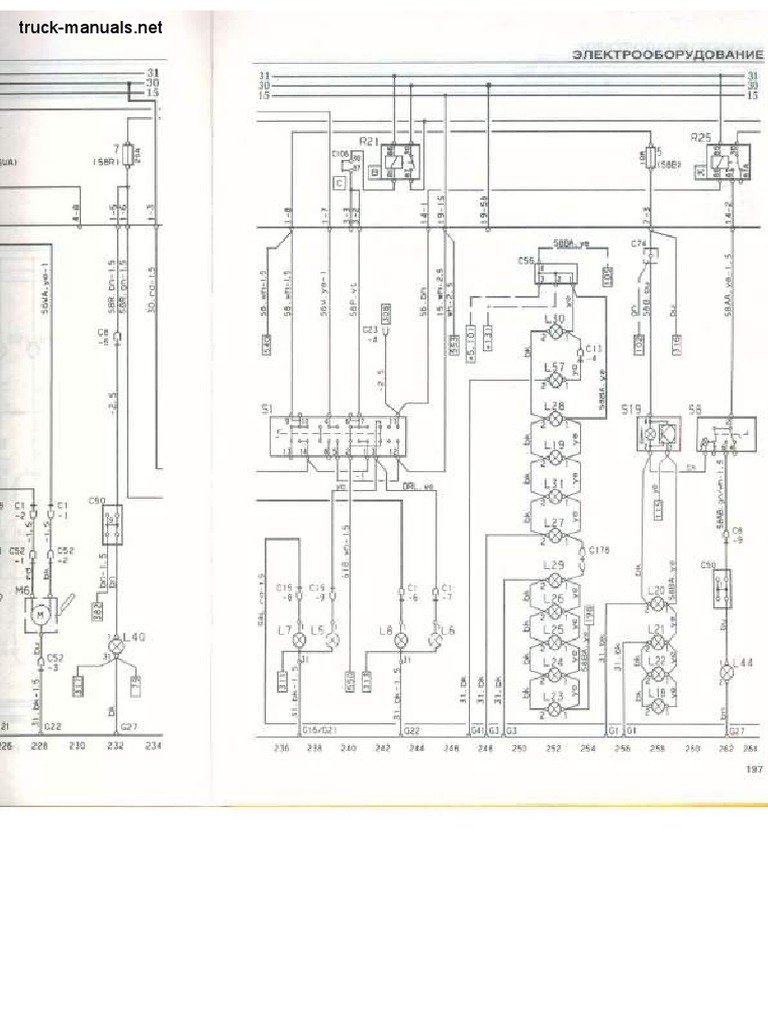 Scania 3 Wiring Diagrams PDF | PDF