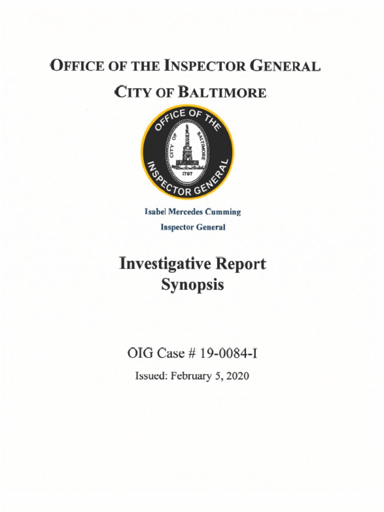OIG Report On Sale of Discounted City Land To Church | PDF