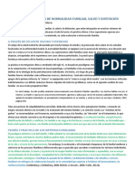 Opiniones Clínicas de Normalidad Familiar, Salud y Disfunción