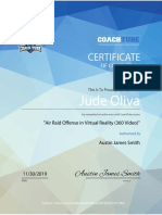 VR Air Raid Certification