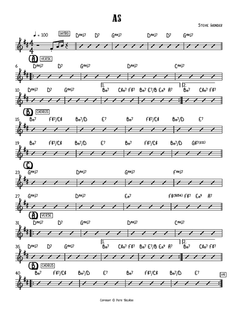 As Stevie Wonder Chords _ As Stevie Wonder Paroles – JTEV