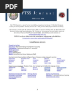 PTSS Journal 30 November 2010