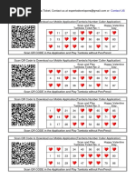 600+ Tambola Tickets Printable FREE (Valentine Theme)