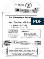 BSC Full Notes PDF