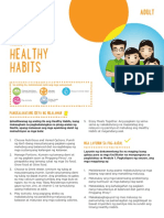 Adult Module 1 - Five Healthy Habits Facilitators Guide (Filipino)