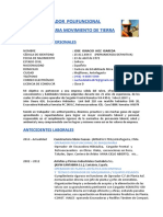 (CV) Jose Ignacio Hoz Igareda 2019. Operador Excavadora