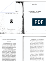 A Propósito de Uma Administração - Paulo Freire