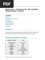 TC55 Android KK BSP v2.68 GMS LifeGuard Update 11 ReleaseNotes