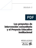 CVC_Los proyectos de intervencion comunitaria y proyecto educativo institucional.pdf