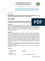 Informe Tecnico Sustentatorio de Ampliacion de Plazo 04