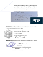 Calcular porosidad y volumen de grano en muestras de núcleos