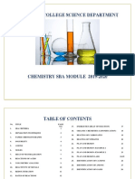 SMC Chemistry Sba Module Draft