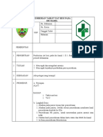 Sop Penolakan Tindakan Medis