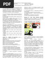 Exercício - classificação seres vivos