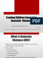 Treatment With Families Who Have Been Exposed To DV