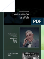 Evolución de La Web
