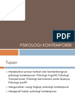 Psikologi KONTENPORER