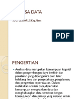 ANALISA DATA MENENTUKAN MASALAH KEPERAWATAN