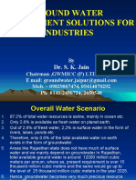 Ground-Water Management Solutions For Industries-2008