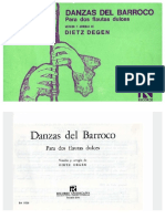 Danzas Del Barroco Flauta Dulce PDF