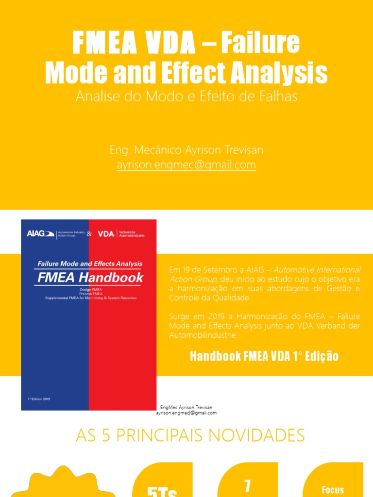 Handbook - FMEA VDA 1° Edição-4 PDF | PDF | Planejamento | Engenharia
