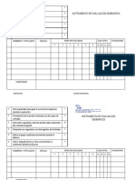 Instrumento de Evaluacion Seminarios