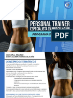 Personal Trainer Especialista en Musculacion