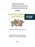 Guia de Ciencias Naturales 2018-2019