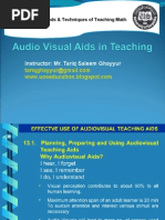 Download Audio Visual Aids Presentation Tariq Ghayyur by tariqghayyur2 SN44580712 doc pdf