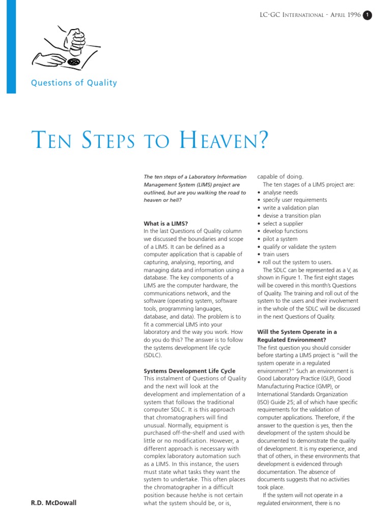 LIMS 2 Project | PDF | Verification And Validation | Request For Proposal