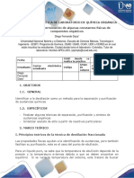 Determinación de constantes físicas orgánicas