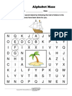 Worksheet Works Alphabet Maze 18