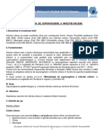 Metodologia de Supraveghere A Infectiei Urliene - 2018 PDF