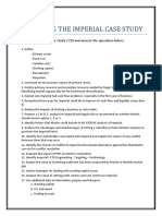 ANALYSING THE IMPERIAL CASE STUDY Read T
