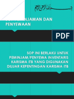 Sop Peminjaman Dan Penyewaan