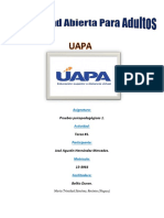 tarea #1 pruebas psicopedagogia 1