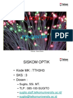 PENGANTAR Sistem Komunikasi Optik PDF
