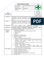 7.1.1 EP 7 SOP Identifikasi Pasien