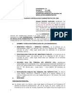 DEMANDA DE NULIDAD DE RESOLUCION ADMINISTRATIVA- NIEGA DESCANSO MÉDICO.doc