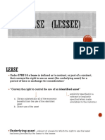 Lease (Lessee)