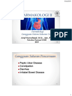 Farmakologi II - Obat Sistem Pencernaan - Kuliah 1 - New