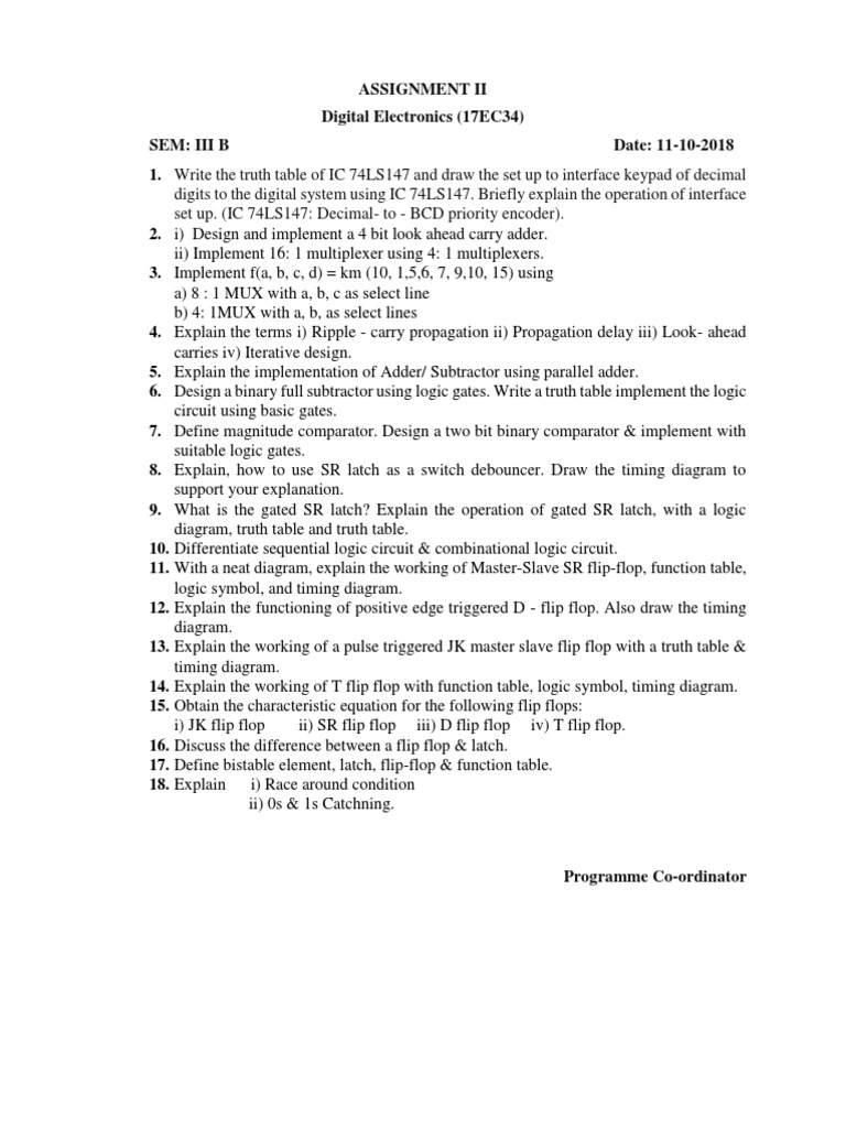 Assignment 2 DSD | PDF