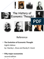 History of Economic Thought - Intro