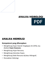 Analisa Hidrologi