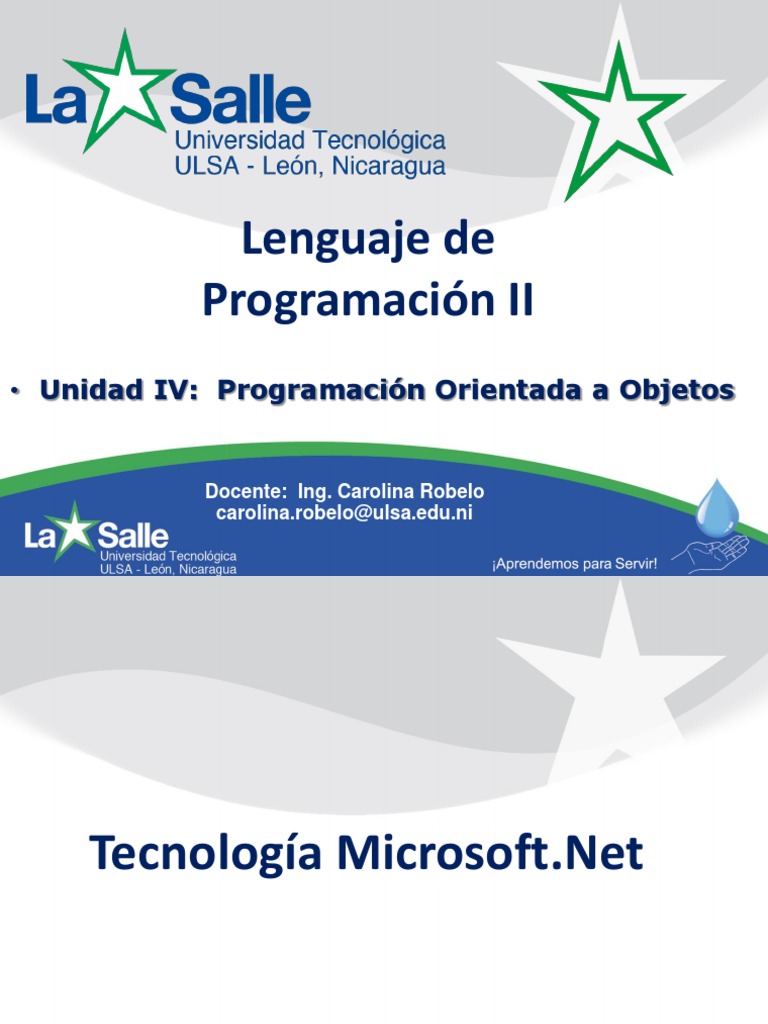 IV Unidad Tecnologia Net PDF | PDF | .NET Framework | Microsoft Visual ...