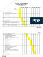 Carta Gantt Aktiviti