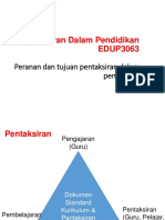 Topik 2 Peranan Dan Tujuan Pentaksiran Dalam Pendidikan