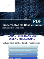 FBD Unidad IV Normalización de BD