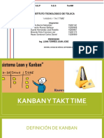 Kanban y Tiempo Tacto